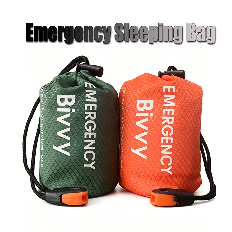 Bivy Sack Lightweight - Emergency Sleeping Bag Survival Blanket Thermal