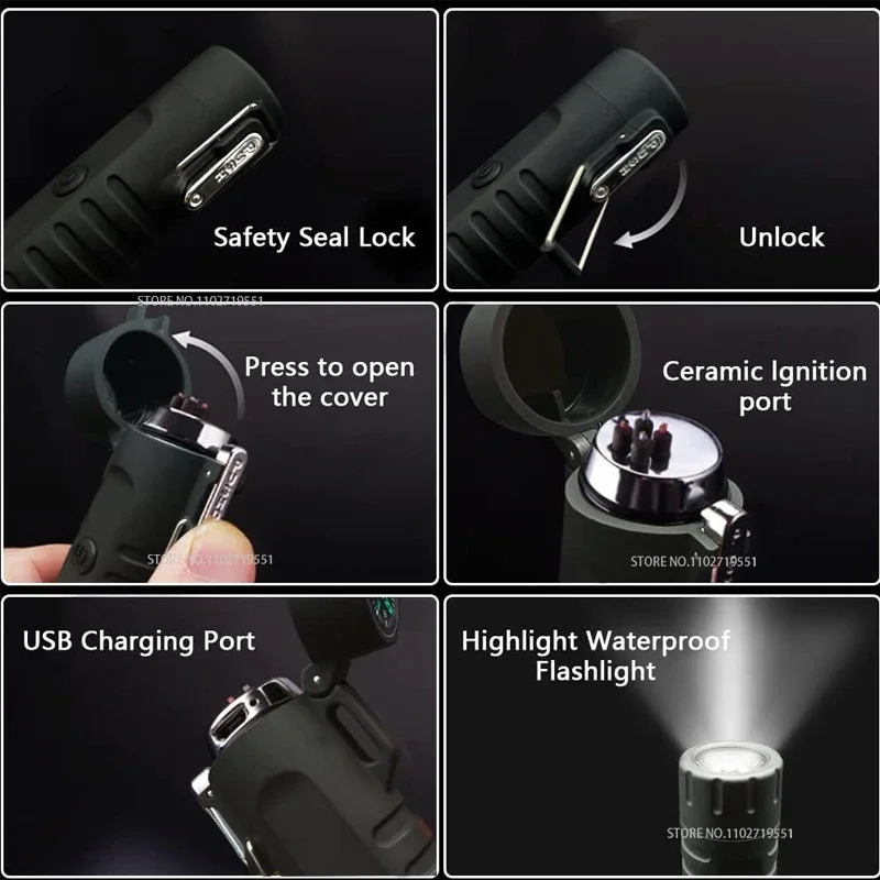 USB Rechargeable Dual Arc Plas - đánh giá và giá Outdoor Adventure Kit