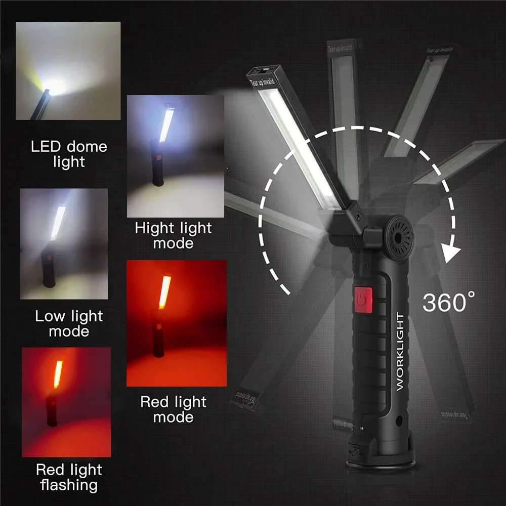Portable COB LED Flashlight US - đánh giá và giá Outdoor Adventures