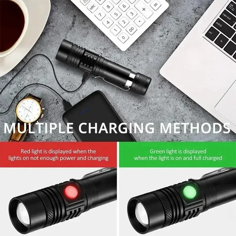 Rechargeable T6 Handheld Flash - đánh giá và giá Outdoor Adventure Travel