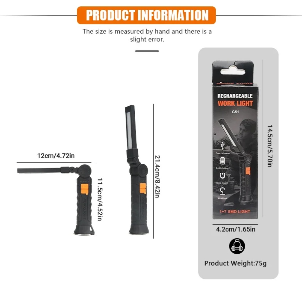Portable COB LED Flashlight US - đánh giá và giá Outdoor Adventures