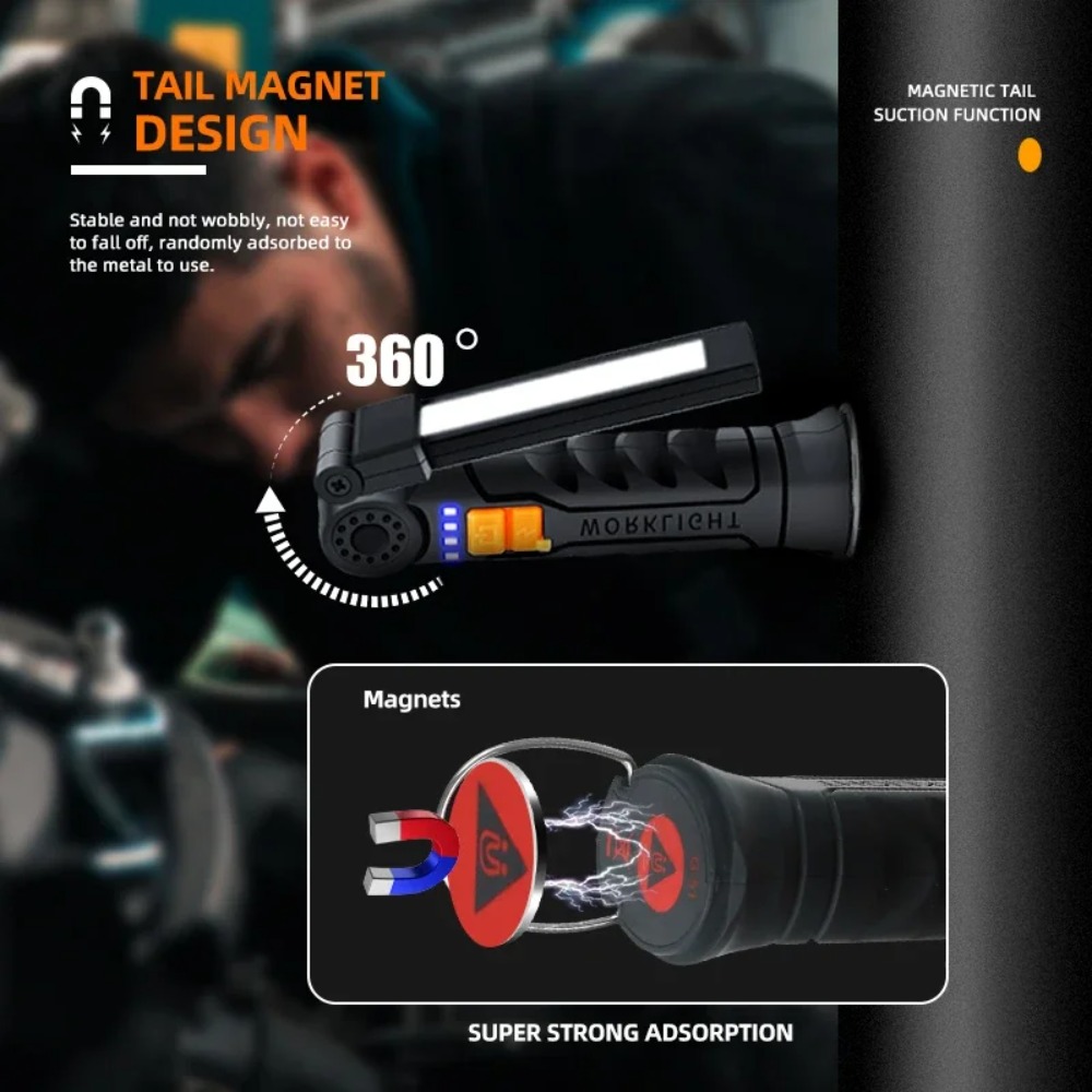 Portable COB LED Flashlight US - đánh giá và giá Outdoor Adventures