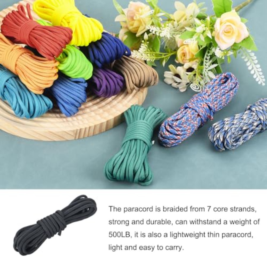 Outdoor camping tent gear: 4mm - đánh giá và giá Paracord 550 Feet