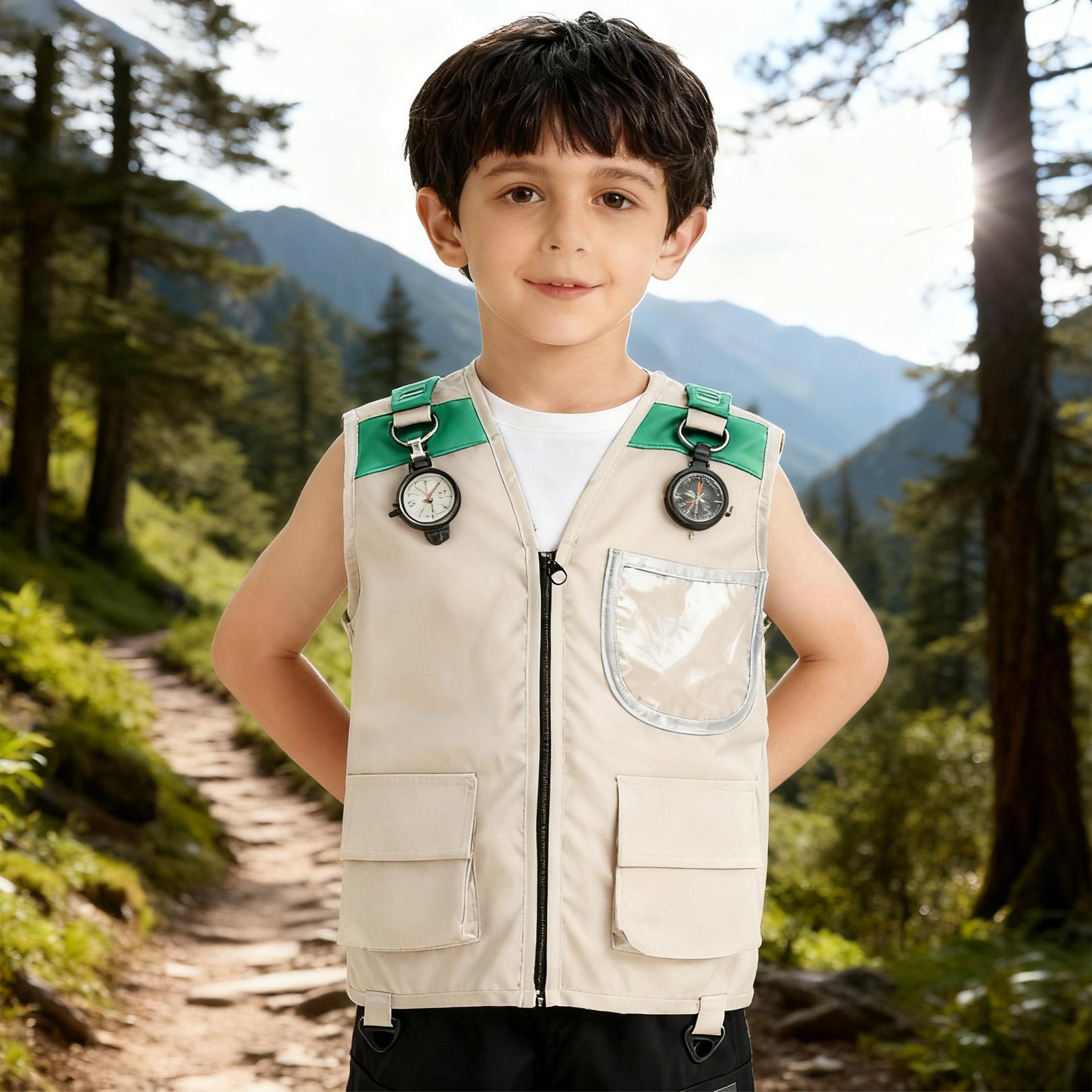 Kids Explorer Vest Costume Saf - đánh giá và giá Outdoor Adventure Kit