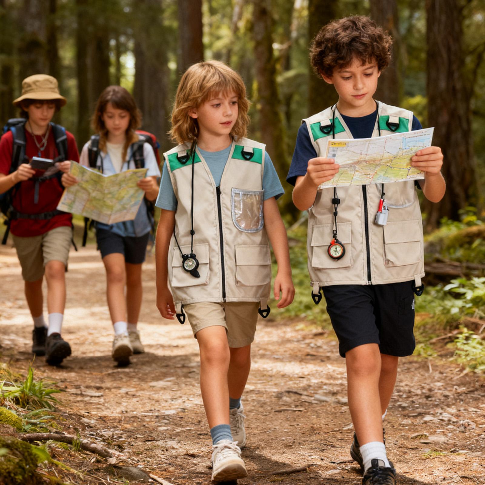 Kids Explorer Vest Costume Saf - đánh giá và giá Outdoor Adventure Kit
