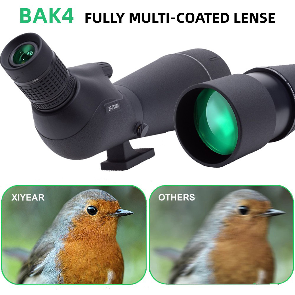 25-75x80 Telescope Spotting Sc - đánh giá và giá Outdoor Adventure Watches