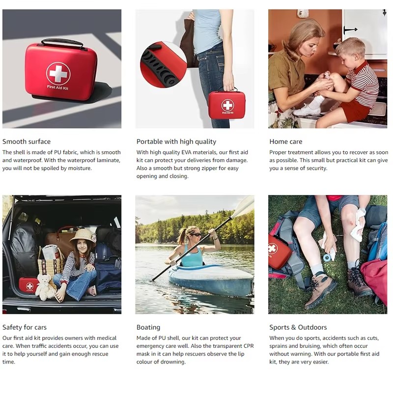 Portable First Aid Kit For Out - đánh giá và giá Outdoor Adventure Kit