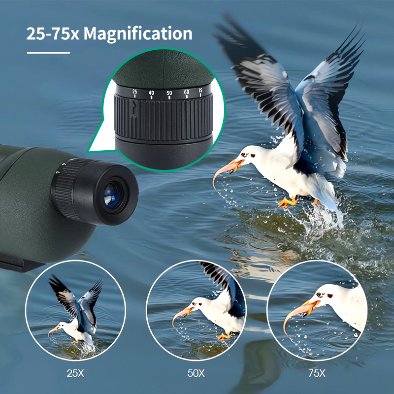 25-75x60 Spotting Scope Zoom M - đánh giá và giá Outdoor Adventure Watches
