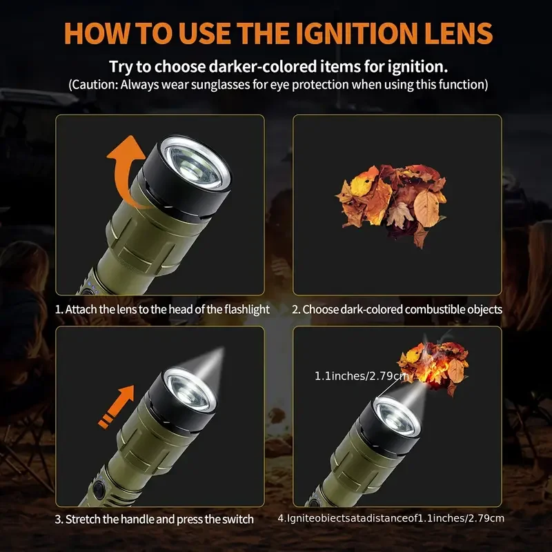 Ultra Powerful Flashlight Conc - đánh giá và giá Outdoor Adventure Travel
