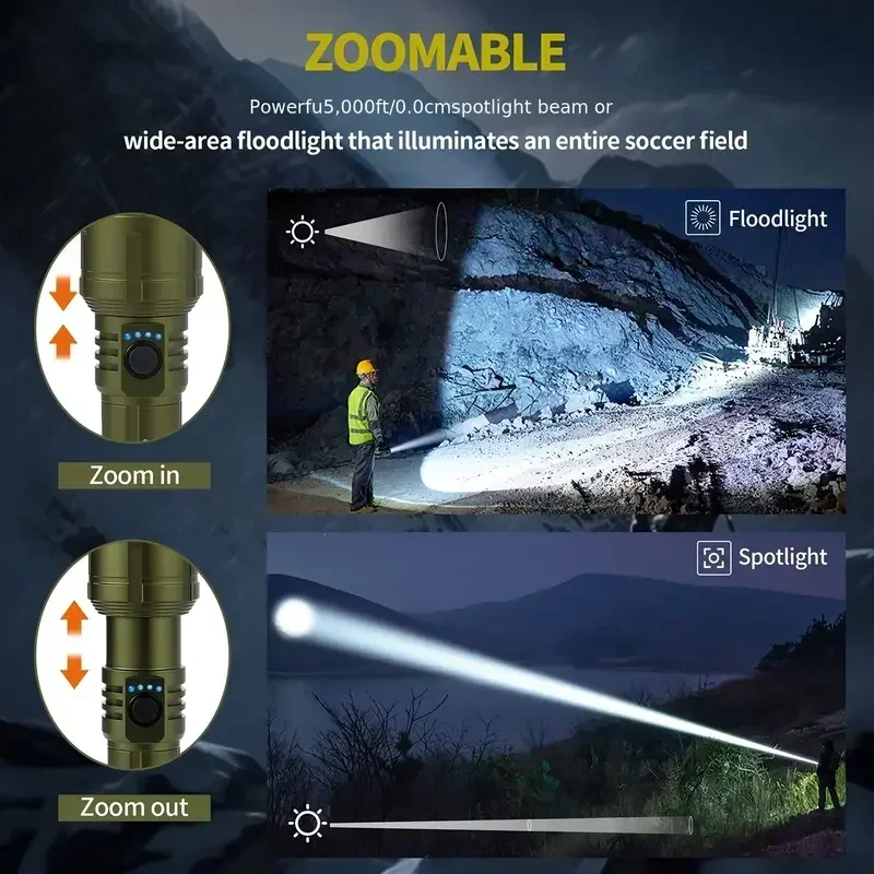 Ultra Powerful Flashlight Conc - đánh giá và giá Outdoor Adventure Travel