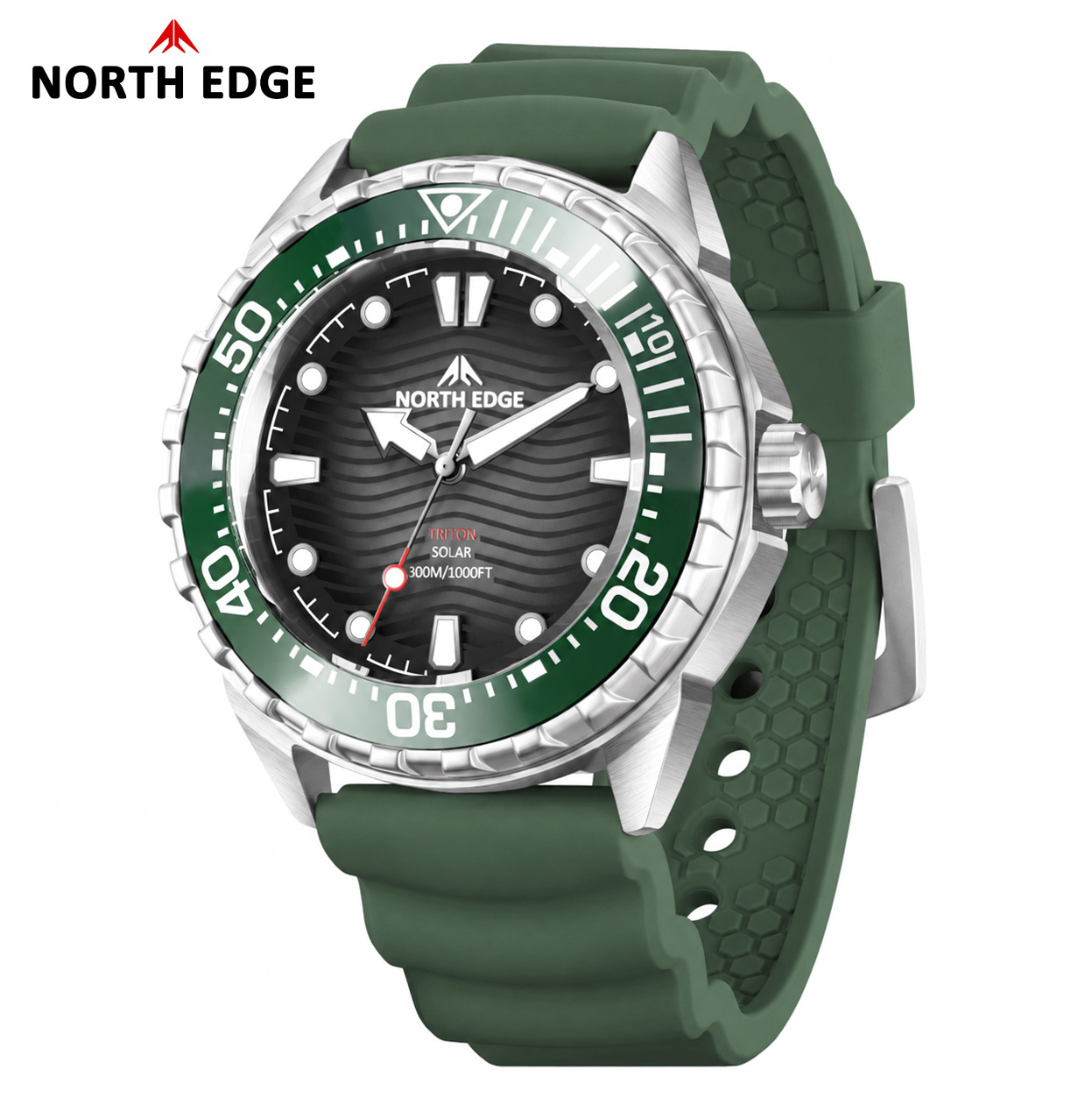 North Edge TRITON Dive Watch f - đánh giá và giá Outdoor Adventure Watches
