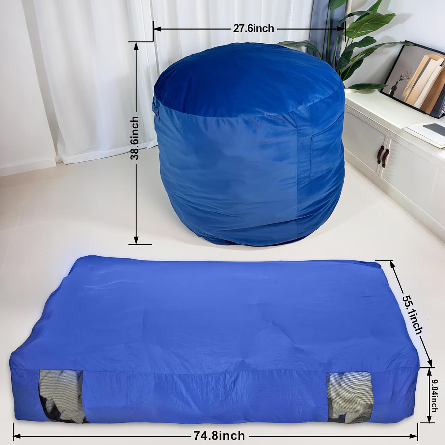 Bean Bag Chair and Sensory Cra - đánh giá và giá Crash Pad Folding