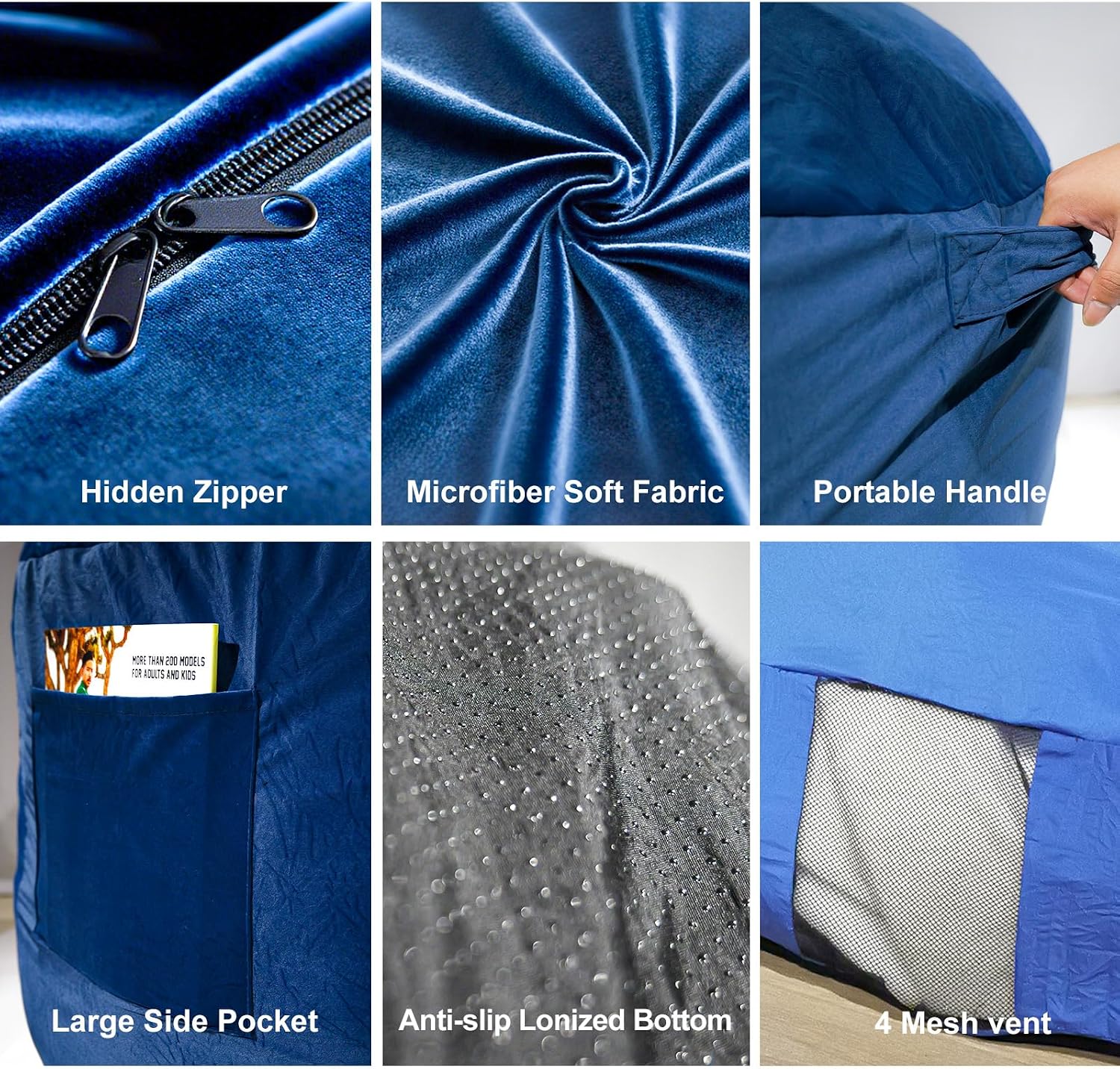 Bean Bag Chair and Sensory Cra - đánh giá và giá Crash Pad Folding
