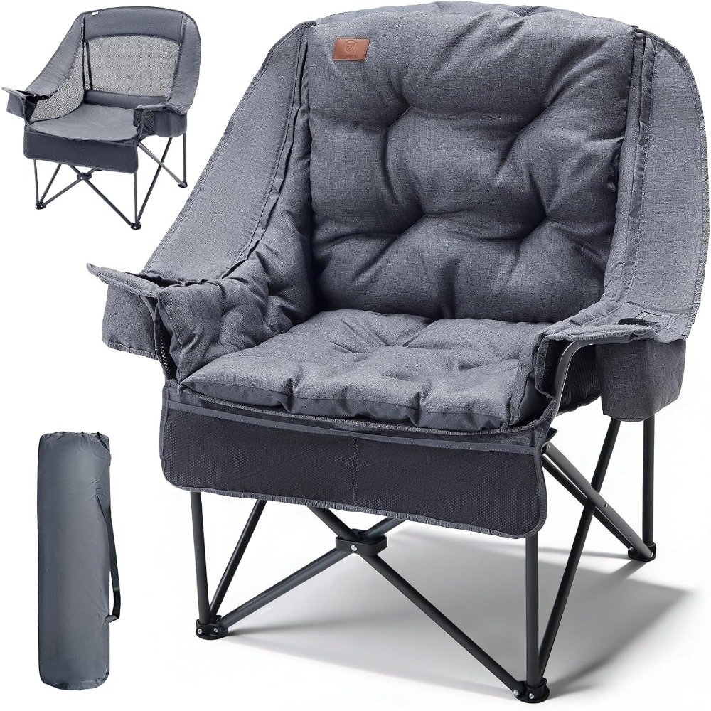 Durable XL Camping Chair with  - đánh giá và giá Outdoor Adventure Xl
