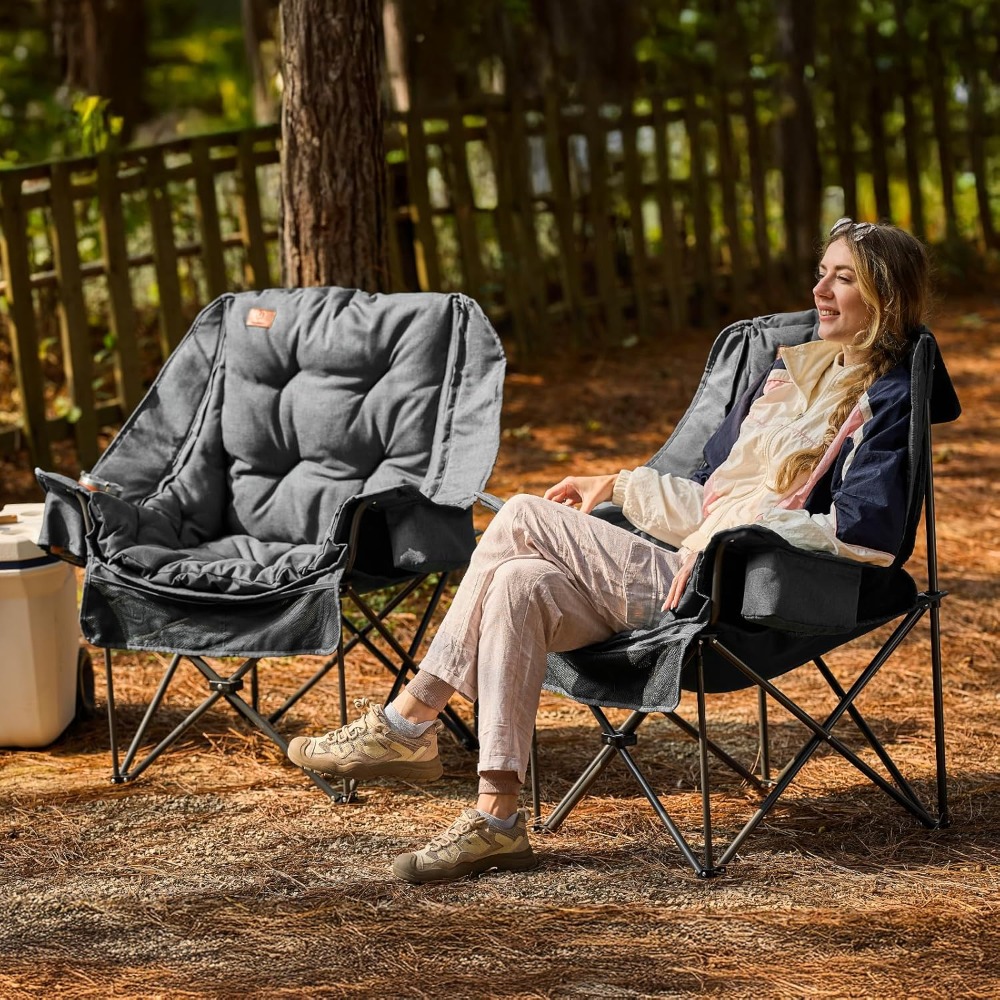 Durable XL Camping Chair with  - đánh giá và giá Outdoor Adventure Xl