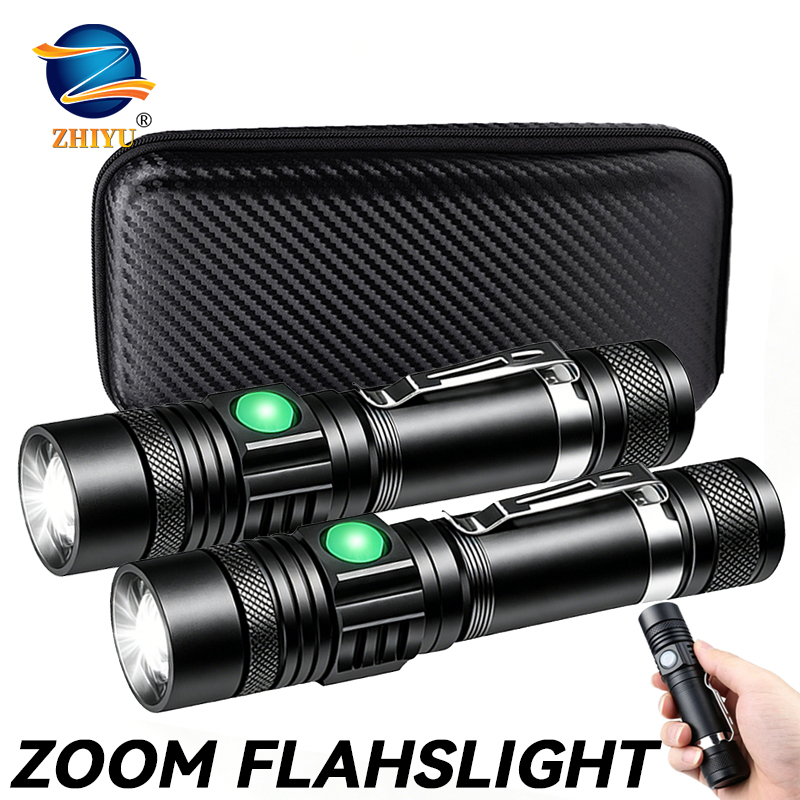 T6 LED Rechargeable Flashlight - đánh giá và giá Outdoor Adventure Travel